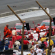 Illustration for article titled Indy 500: Ryan Hunter-Reay Crashes Into Pit Lane